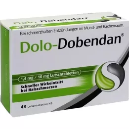 DOLO-DOBENDAN 1,4 mg/10 mg pastile, 48 kom