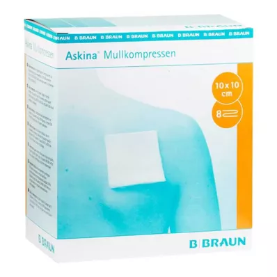 Askina obloge od gaze 10x10, 25x2 kom