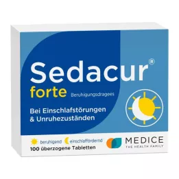 SEDACUR forte tablete za smirenje, 100 kom