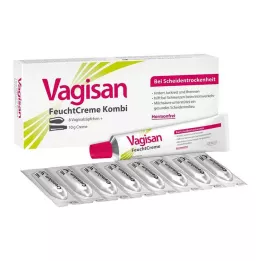 VAGISAN Moist krema kombinacija 8 ovula + 10 g kreme, 1 str