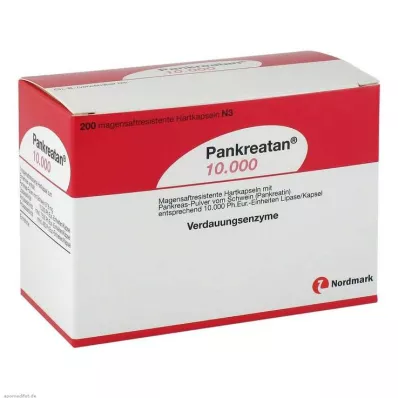 Pankreatan 10 000 gastrorezistentnih kapsula, 200 kom Pankreatan 10 000 gastrorezistentnih kapsula, 200 kom