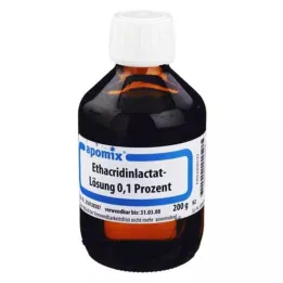 SOLUTIO ETHACRIDINI 0,1%SR, 200 ml