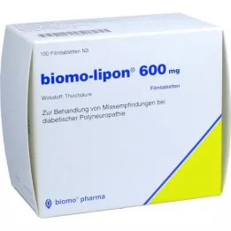 BIOMO-lipon 600 mg filmom obložene tablete, 100 kom