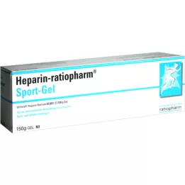 HEPARIN-RATIOPHARM Sport gel, 150 g