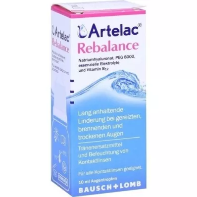 ARTELAC Rebalance kapi za oči, 10 ml