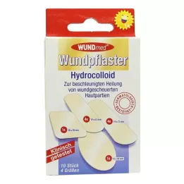 WUNDPFLASTER Hidrokoloid 4 veličine, 10 kom