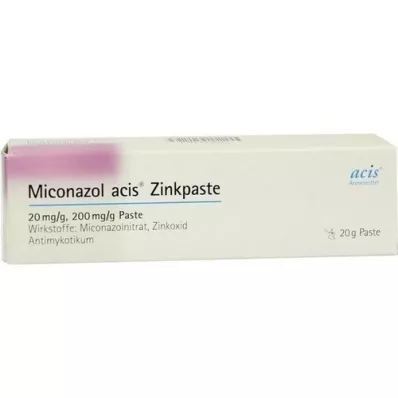 MICONAZOL ACIS cink pasta, 20 g