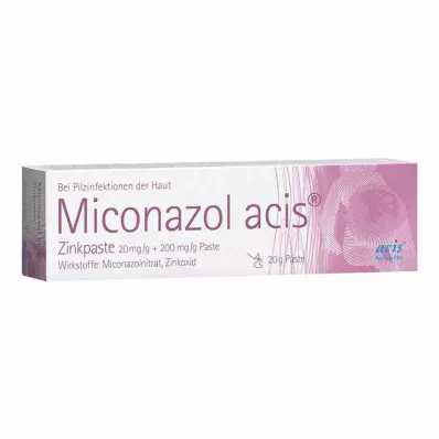 MICONAZOL ACIS cink pasta, 20 g