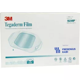 TEGADERM Film 6x7 cm 1624NP, 5 kom