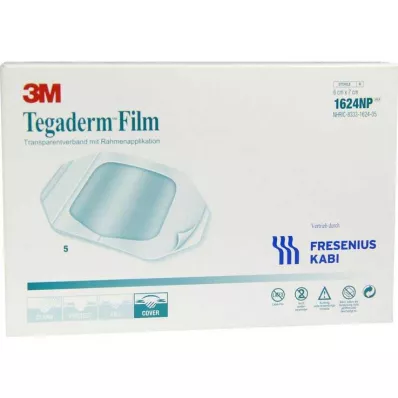 TEGADERM Film 6x7 cm 1624NP, 5 kom