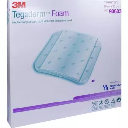 TEGADERM Pjenasti zavoj FK 20x20 cm 90603, 5 kom