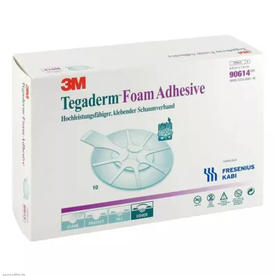Tegaderm pjenasto ljepilo FK 6,9x7,6 cm ovalno 90614, 10 kom Tegaderm pjenasto ljepilo FK 6,9x7,6 cm ovalno 90614, 10 kom
