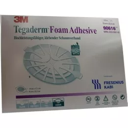 TEGADERM Pjena ljepilo FK 19x22,2 cm Oval 90616, 5 ST