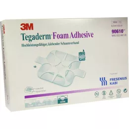 TEGADERM Pjena ljepilo FK 8,8x8,8 cm 90610, 10 ST