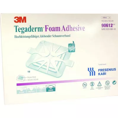 TEGADERM Pjenasto ljepilo FK 14,3x14,3 cm 90612, 10 kom
