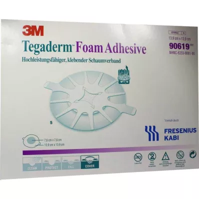 Tegaderm pjenasto ljepilo FK 13,9 cm okruglo 90619, 5 kom