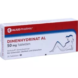 DIMENHYDRINAT AL 50 mg tablete, 20 kom
