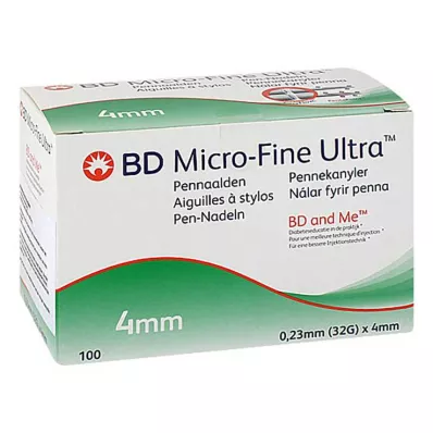 BD MICRO-FINE+ 4 igle za olovke 0,23x4 mm, 100 kom