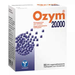 OZYM 20.000 tvrdih kapsula želudac, 200 ST