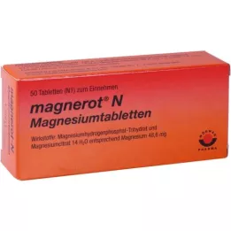 MAGNEROT N magnezij tablete, 50 kom