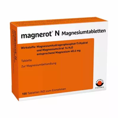 MAGNEROT N magnezij tablete, 100 kom