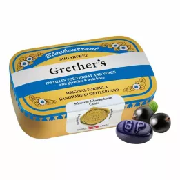 GRETHERS Blackcurrant Silver zf.Past.Dose, 110 g