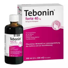 TEBONIN forte 40 mg otopina, 2X100 ml