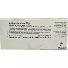 ACIDUM FORMICAE D 30 ampula, 8 kom