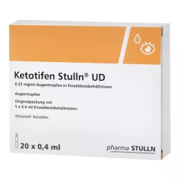 KETOTIFEN Stulln UD Kapi za oči jednodozna cijev, 20X0,4 ml