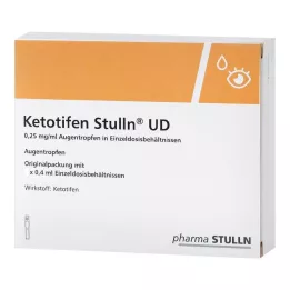 KETOTIFEN Stulln UD Kapi za oči jednodozna cijev, 10X0,4 ml