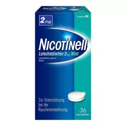 NICOTINELL Pastile 2 mg Mint, 36 kom