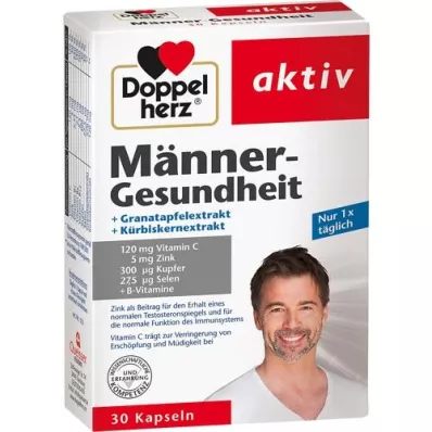 DOPPELHERZ Mens Health kapsule, 30 kom