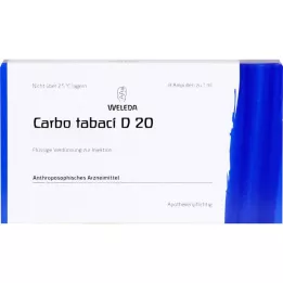 CARBO TABACI d 20 ampula, 8 sati