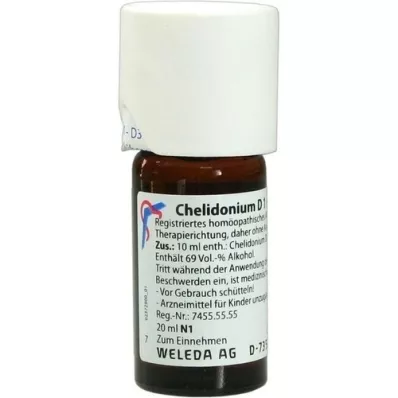 CHELIDONIUM D 1 razrjeđenje, 20 ml