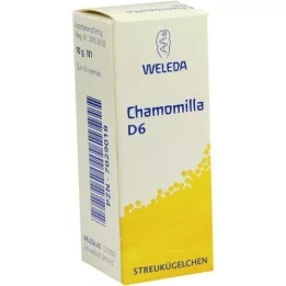 CHAMOMILLA D 6 globula, 10 g