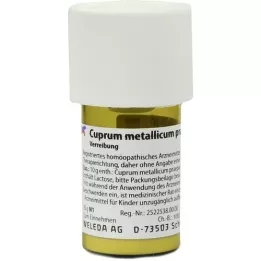 CUPRUM METALLICUM praep.D 20 Trituracija, 20 g