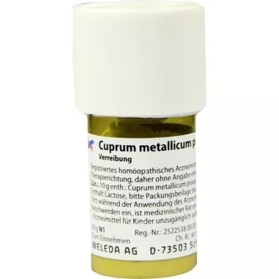CUPRUM METALLICUM praep.D 30 Trituracija, 20 g
