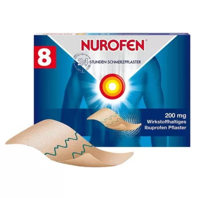 NUROFEN 24-satna bolna žbuka 200 mg, 8 sati