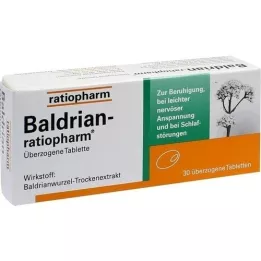 BALDRIAN-RATIOPHARM obložene tablete, 30 kom