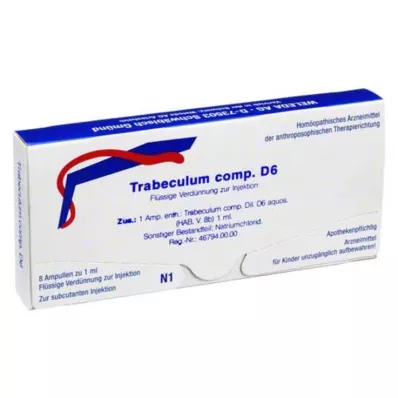 Trabeculum komp.D 6 ampula, 8 kom Trabeculum komp.D 6 ampula, 8 kom