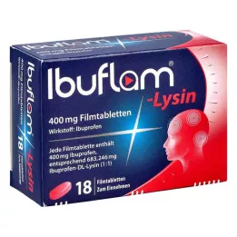 IBUFLAM-Lysine 400 mg filmom obložene tablete, 18 kom