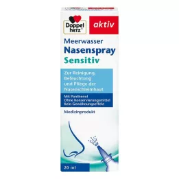DOPPELHERZ Morska voda sprej za nos s pantenolom, 20 ml