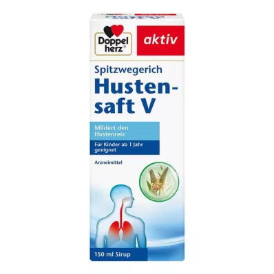 DOPPELHERZ Sirup protiv kašlja od trpuca V, 150 ml DOPPELHERZ Sirup protiv kašlja od trpuca V, 150 ml