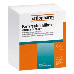 PANKREATIN Micro-ratio. 20 000 tvrdih kapsula želučanog soka, 200 kom