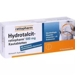 HYDROTALCIT-ratiopharm 500 mg tablete za žvakanje, 50 kom