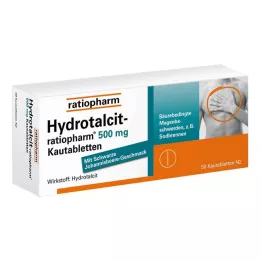 HYDROTALCIT-ratiopharm 500 mg tablete za žvakanje, 50 kom