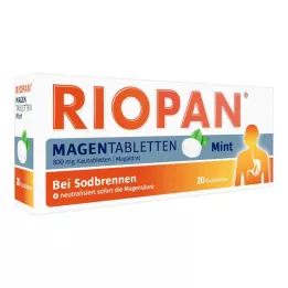 RIOPAN Tablete za želudac Menta 800 mg tablete za žvakanje, 20 kom