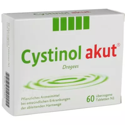 CYSTINOL akutne dražeje, 60 kom