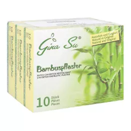 BAMBUSPFLASTER Gina Su vital flasteri, 30 kom