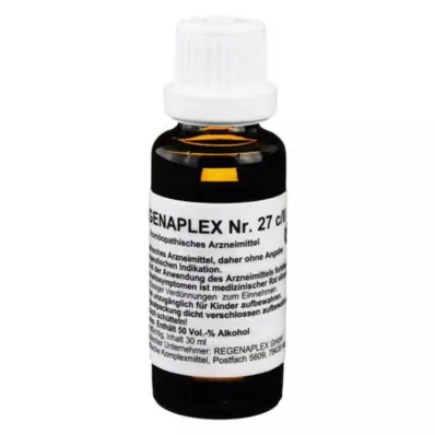 Regenaplex No.27 c / II kapi, 30 ml Regenaplex No.27 c / II kapi, 30 ml